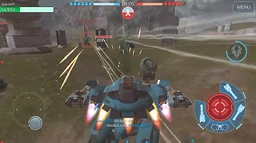 War Robots. New Hover Skirmish. Hover Airlines fun with Storm Hover