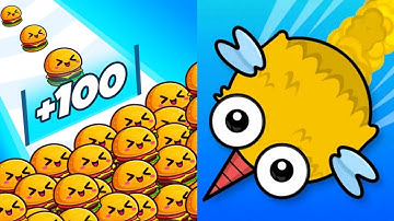 Food Run VS Mosquito.io Max All Levels Gameplay Android,iOS NEW UPDATE