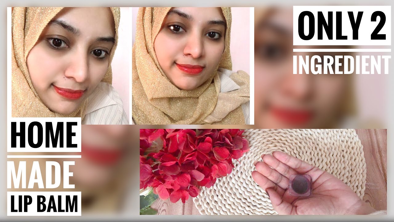 DIY -Home Made Lip Balm | Rosy Lips | No Chemical | 2 Ingredient only | Beetroot Lip Balm |