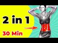 ➜ Lose UPPER BELLY + LOWER BELLY FAT ➜ 30-Min STANDING Abs Workout