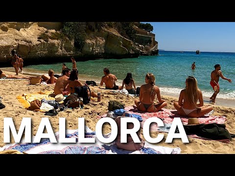 🇪🇦Cala MAJOR BEACH walk 🏖 MALLORCA island 2024 🏝 SPAIN 4K