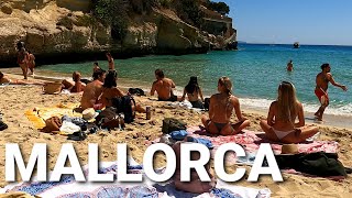 🇪🇦Cala MAJOR BEACH walk 🏖 MALLORCA island 2024 🏝 SPAIN 4K