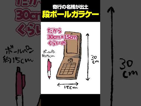 【切り抜き】お手製クソデカガラケーで遊んでいたことが当時の同級生により発覚【小花衣しぃ】 #vtuber #shorts #切り抜き