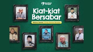 Webinar 3 Macam Kesabaran & 4 Tingkatan Menghadapi Musibah - Sesi 3 - Ustadz Johan Saputra H, M.H.I