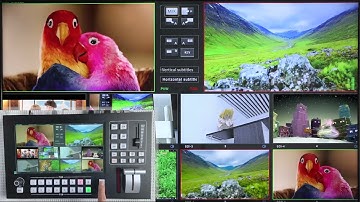 Kato Vision KT KD31 live video switcher with 8 channels input