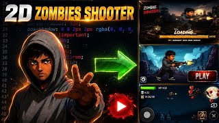 2D ZOMBIE SHOOTER 🔥 EPIC SURVIVAL GAME screenshot 2