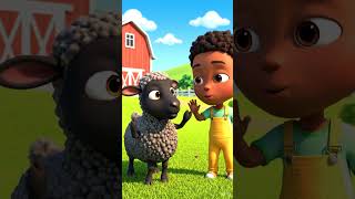 Baa baa black sheep kids songs #shorts #3danimation #100ksubscribers #nurseryrhymes