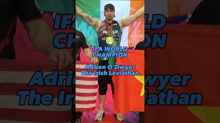 The man who dismantled Dimitrii Kachan like it was nothing 😱 #armwrestling #ifa #adrianodwyer