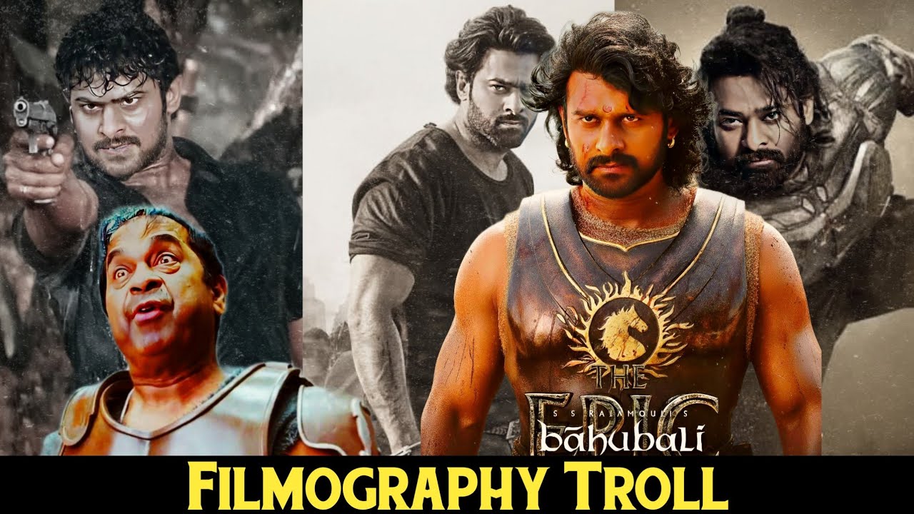 Actor Prabhas Filmography Troll