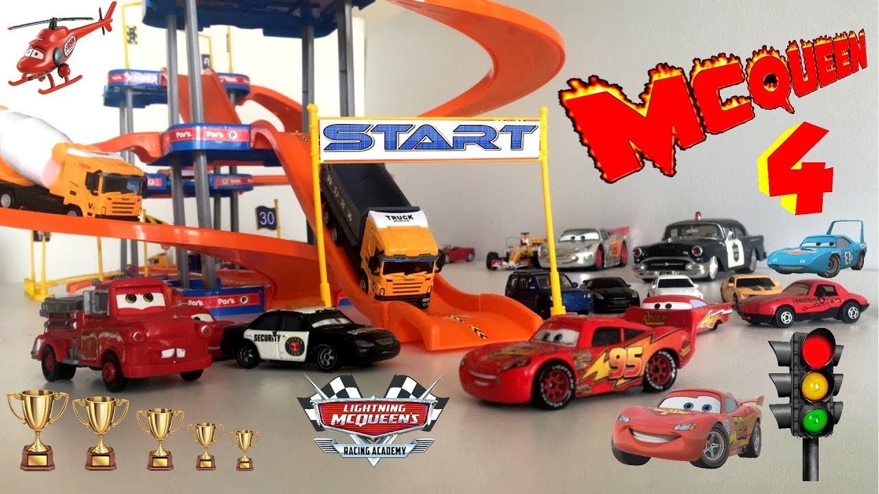 Disney Cars Lightning Mcqueen Garage Toy Story Disney Autos Garage Toy
