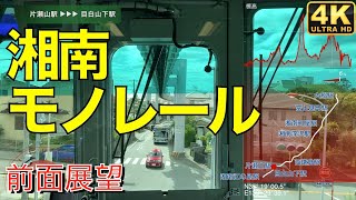 Download lagu 【前面展望CabView/4K】湘南モノレール全区間/Shonan Monorail【速度/GPS/標高】