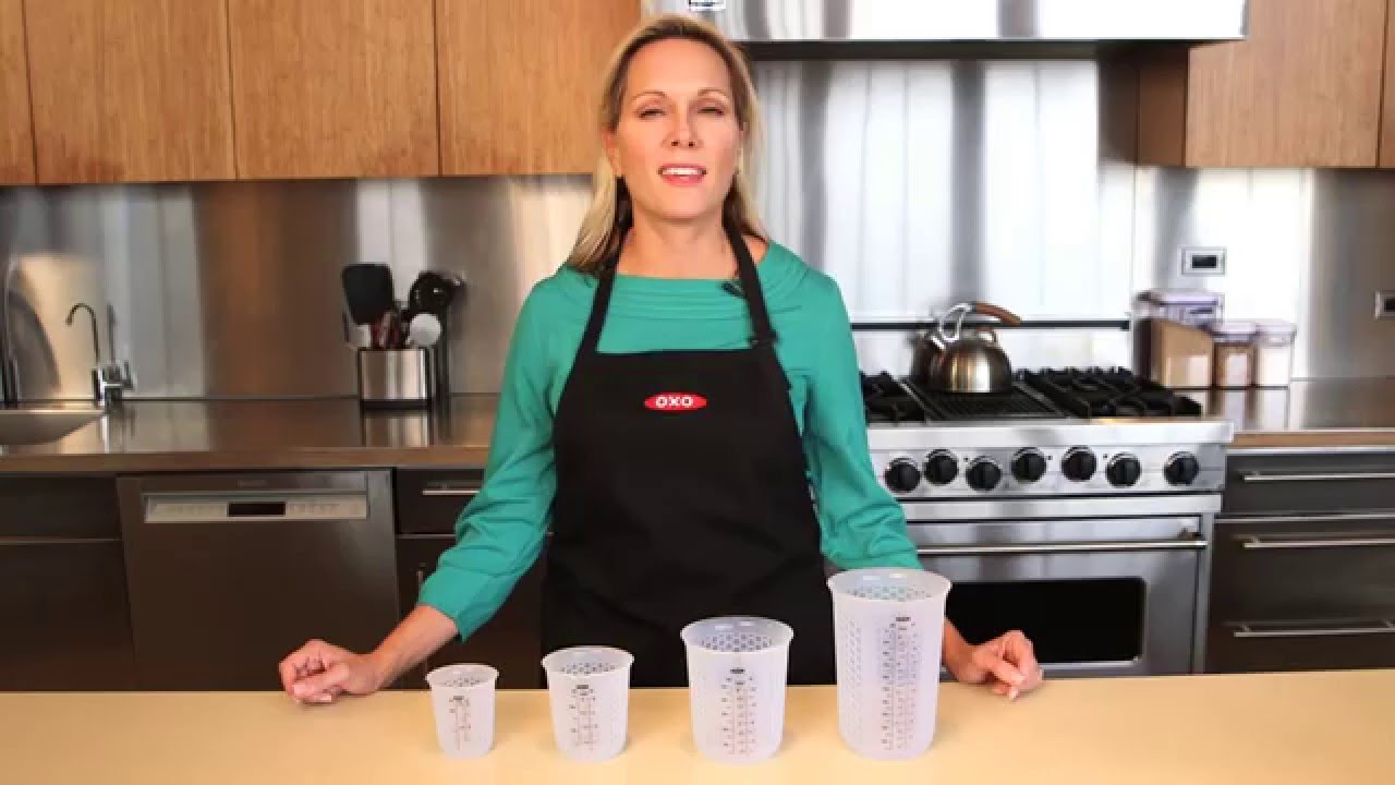 OXO Squeeze and Pour Silicone Measuring Cups