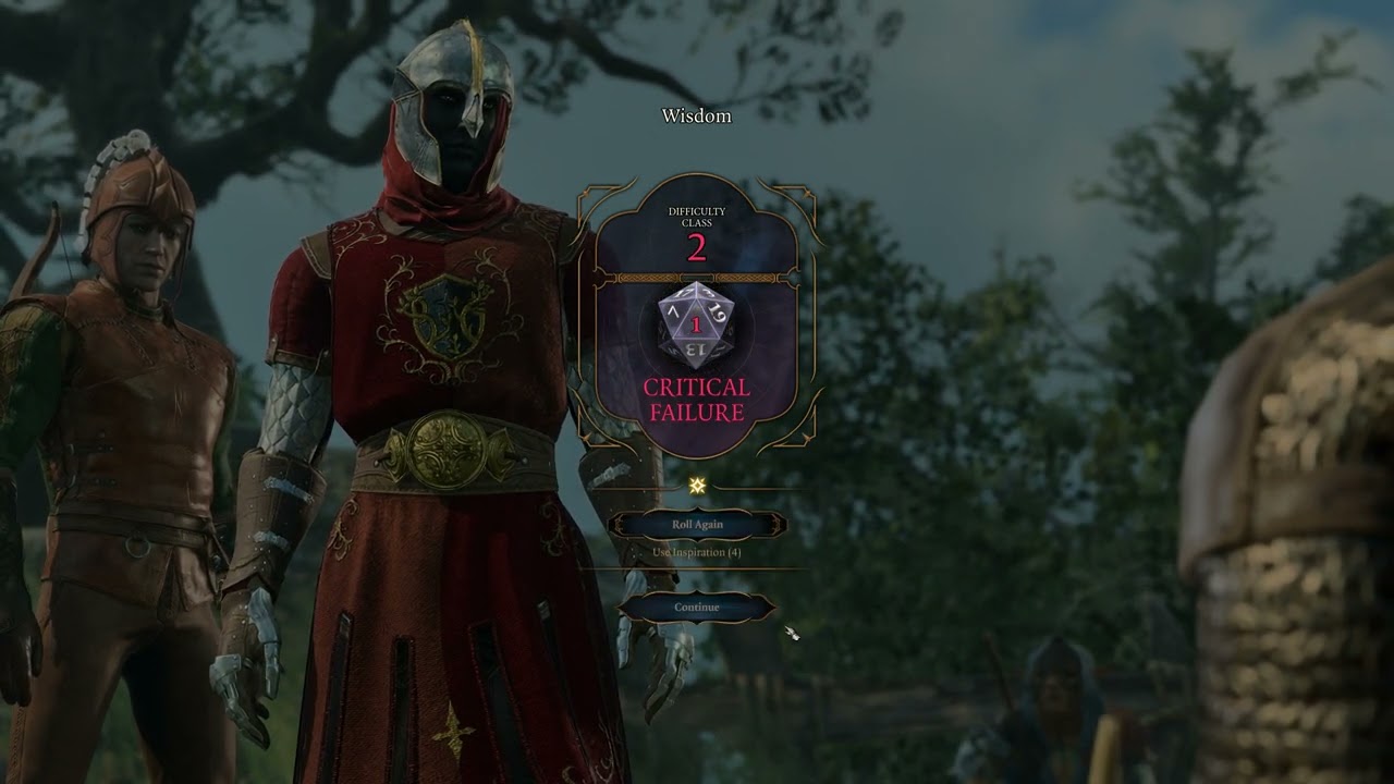 Baldur's Gate 3 | Crit Success after Crit Failure