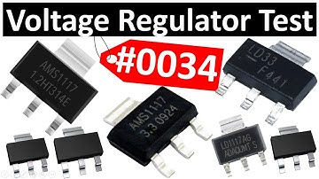 #0034 Electronic Components Testing: How to Test Voltage Regulators with Multimeter - LD1117
