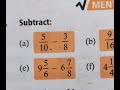 Maths-(Class -4) -  || Subtract 5/10-3/8 LCM kaise solve kre || How to solve LCM ||