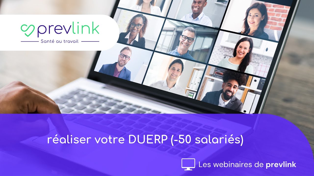 Webinaire - Réaliser votre DUERP (entreprises -50 salariés)
