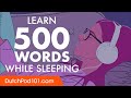 Dutch Conversation: Learn while you Sleep with 500 words