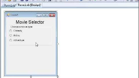 Learning VB.NET (Visual Basics) tutorial 2 - GroupBoxes, Buttons, and Radio buttons