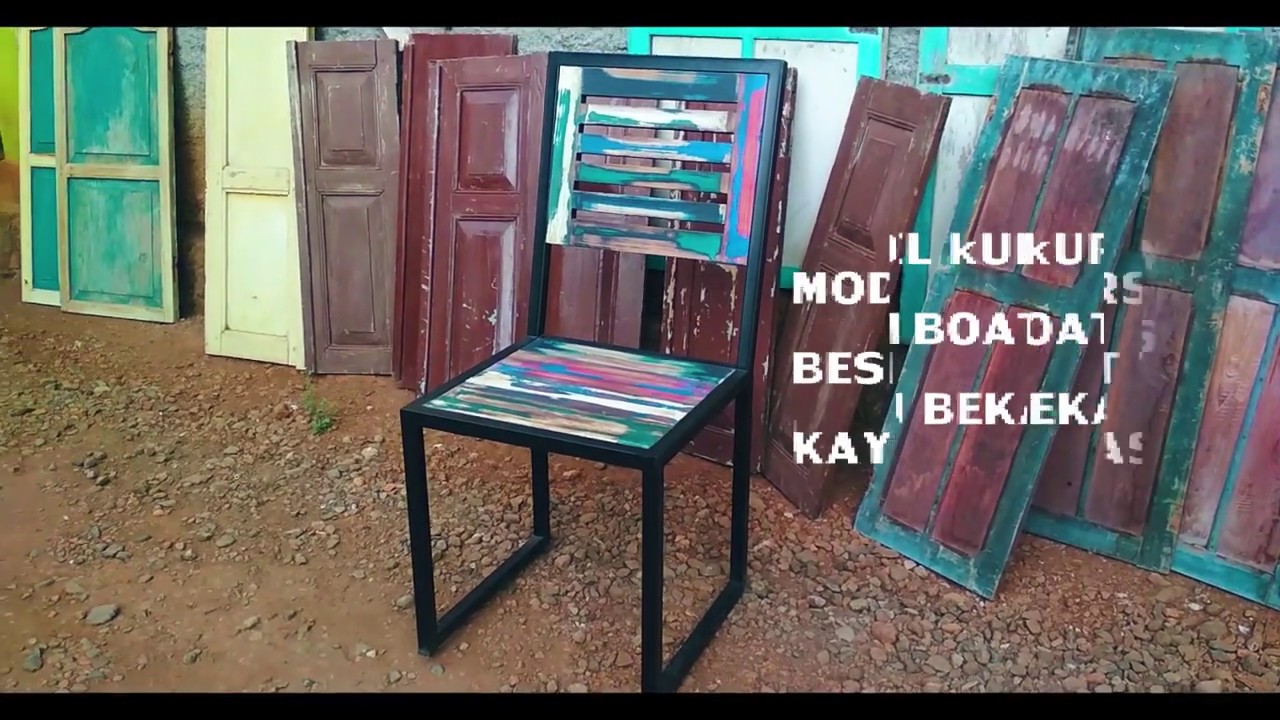  Model  Kursi  Cafe Besi  Holo Boat Wood Kayu Bekas Kapal 