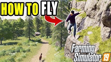 HOW TO: FLY AND DISABLE HUD IN FARMING SIMULATOR 2019 (PC ONLY)