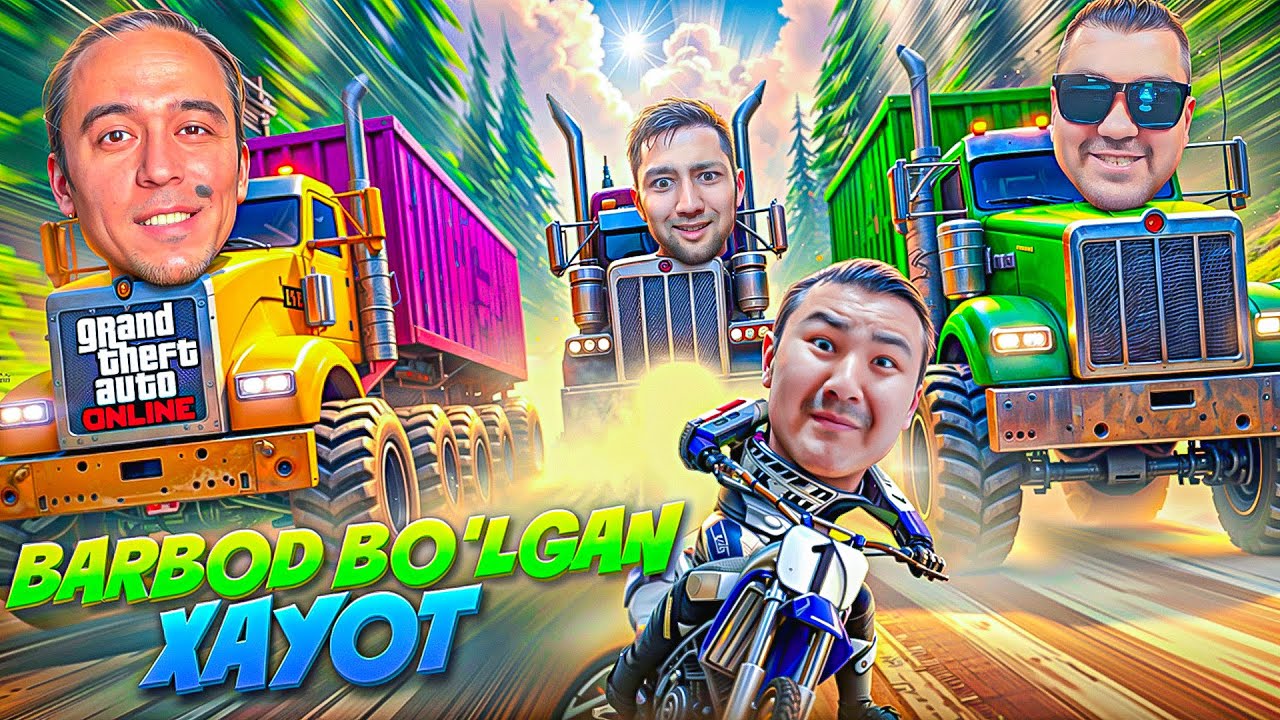GTA 5 / BARBOD BO'LGAN XAYOT #124 / UZBEKCHA LETSPLAY