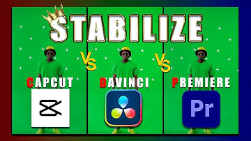 Who is King ! Fix Video Shaking II Premiere Pro VS DaVinci Resolve & Capcut