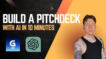 I Built a Perfect Pitch Deck in 10 Minutes Using FREE AI Tools