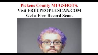 Pickens County Mugshots