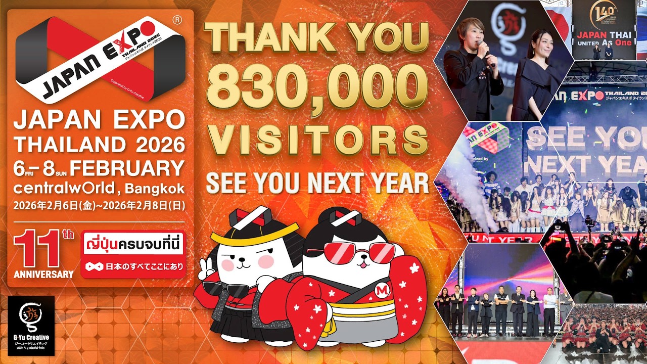Japan Expo Thailand 2026 Highlights |【3日間】83万人来場！