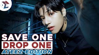 [KPOP GAME] SAVE ONE DROP ONE ATEEZ EDITION (EXTREMELY HARD FOR ATINYS) [31 ROUNDS]