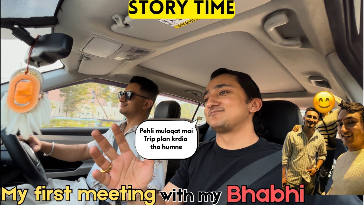 Bhabhi ne share kia apna pehla experience humse milne ke baad 😅🤪 Our first unplanned trip was to…🤩😋