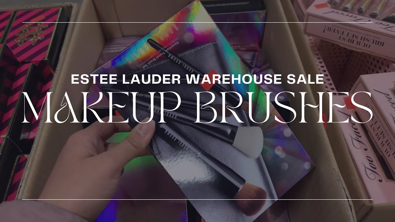 Makeup Brushes Sale At Estee Lauder Warehouse Sale Dec 2022 Nature