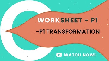 P1 TRANSFORMATIONS WORKSHEET | O LEVELS 4024 | IGCSE 0580