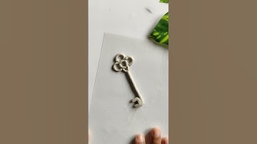 DIY चाबी 🔑😱/handmade vintage key/how to make key #shorts #diy #key #viral #trending #handmade