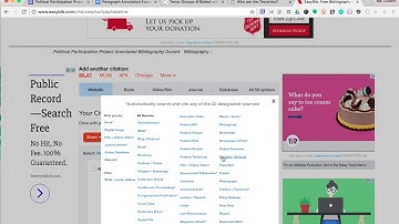 Easybib: Creating an Annotated Bibliography (tutorial 3)