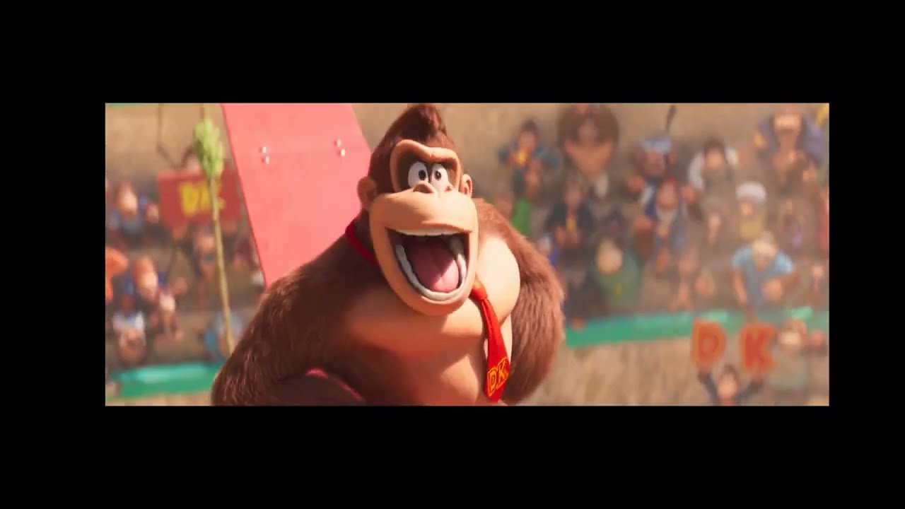 mario movie diddy kong YouTube