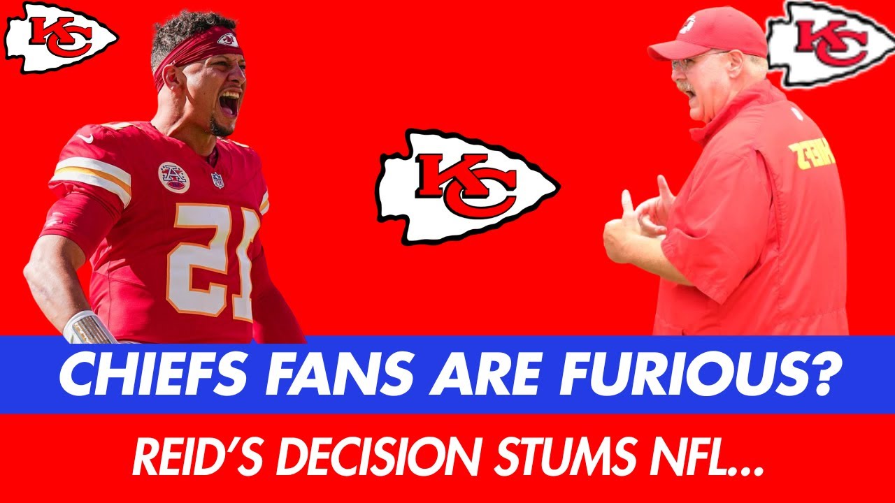 Патрик Махоумс на скамейке запасных?! Энди Рид посылает сообщение: «Чифс в беде?» 😳🔥