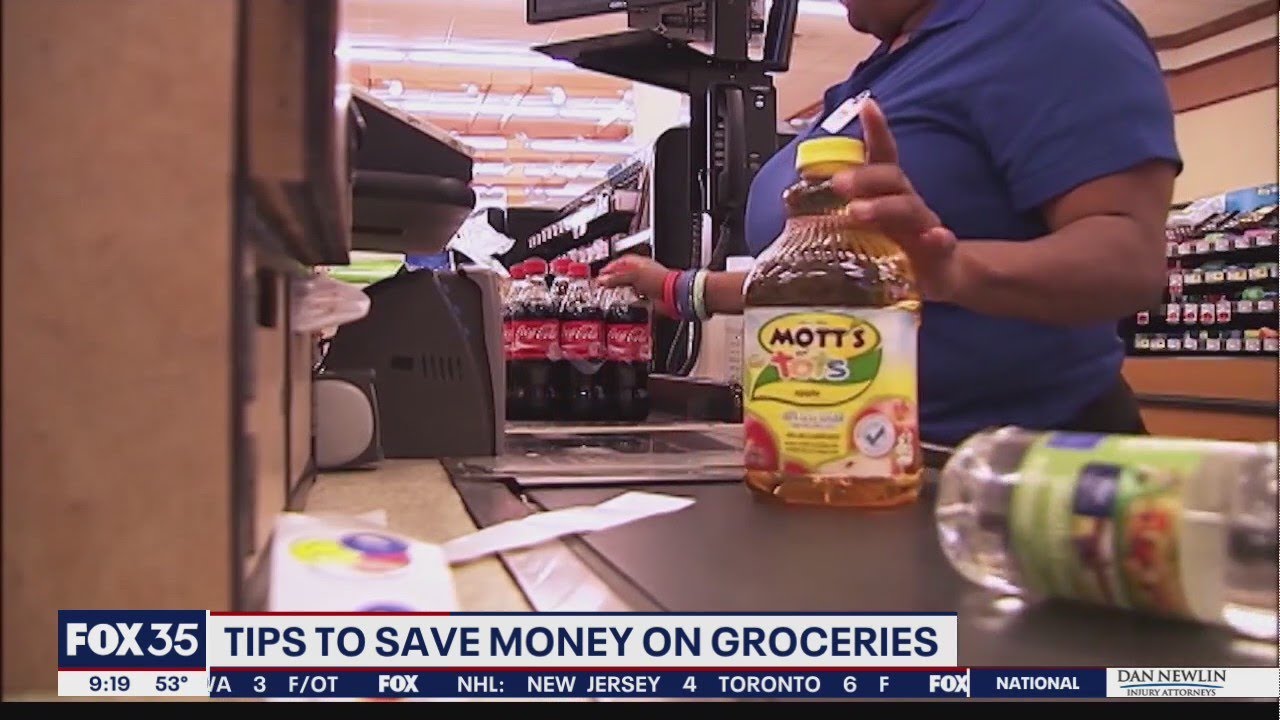 Tips to save money on groceries - YouTube