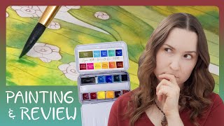 Fail-Proof Color? Painting W Da Vinci Mother Green Palette