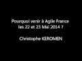 Agile france 2014  christophe keromen  tim gallwey ou les origines du coaching