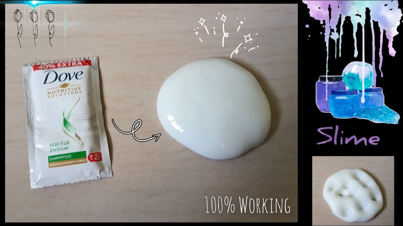 Dove Shampoo Slime | How to make slime with dove shampoo || Tooth walk