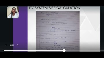 Design of an on grid solar pv system for household 