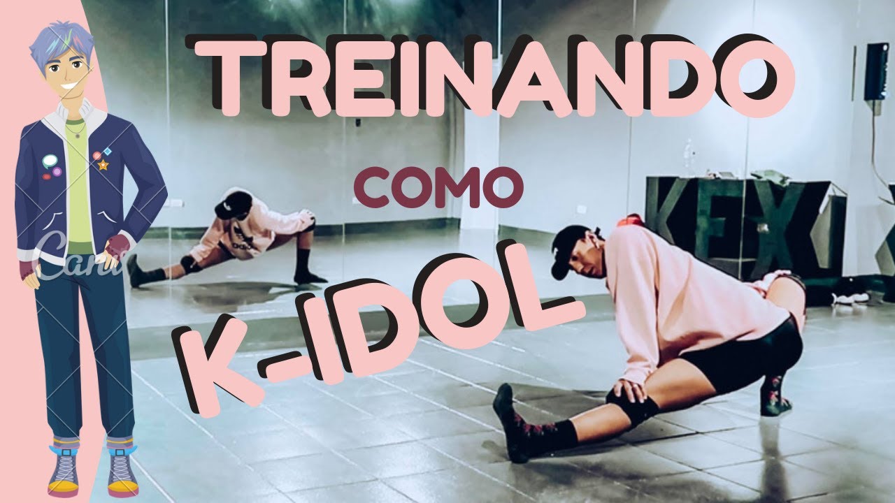 UM DIA DE TREINO K-IDOL | CONCURSO KPOP