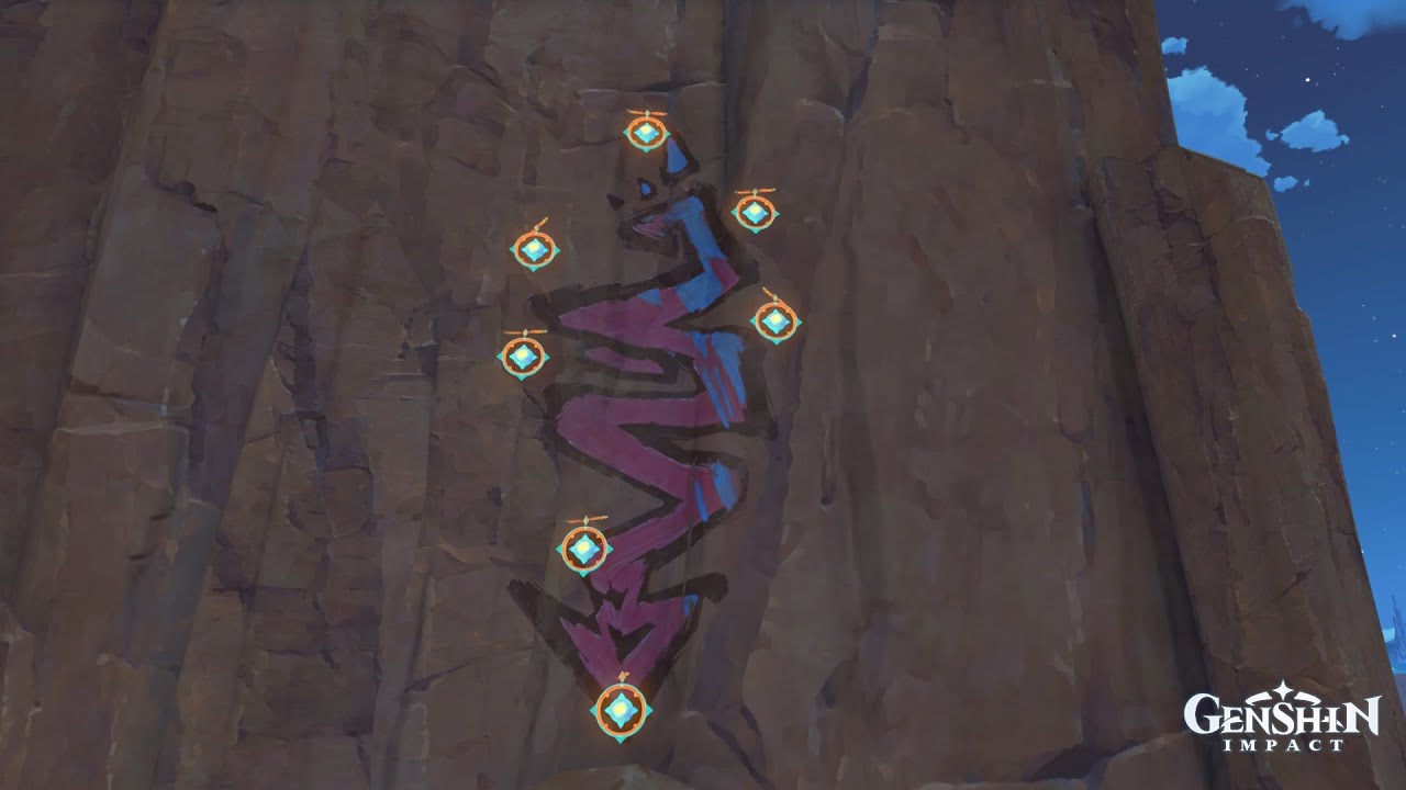 Grafitti Puzzle Remarkable Chest, North of Stadium of the Sacred Flame