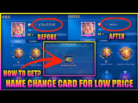 CHANGE YOUR (IGN) IN-GAME NAME FOR ONLY 50 DIAMONDS | HOW TO CHANGE