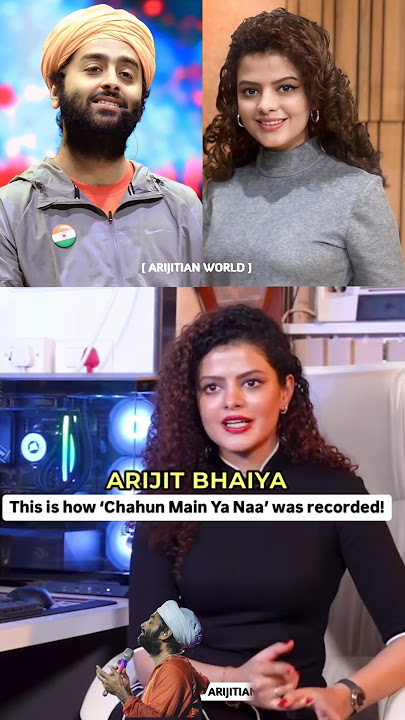 This is how 'Chahun Main Ya Naa' was recorded π€©β€οΈβπ₯ Arijit Singh | Palak Muchhal