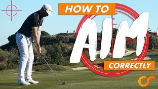 HOW TO AIM CORRECTLY IN GOLF