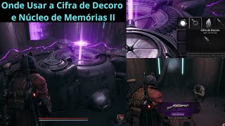 cifra de decoro e núcleo de memória remnant ii