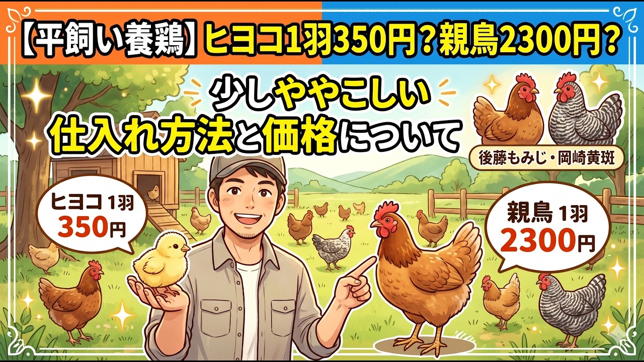 【中古】 ものまね鳥の飼い方仕込み方 平飼い養鶏】ヒヨコ1羽350円？親鳥2300円？少しややこしい仕入れ方法と