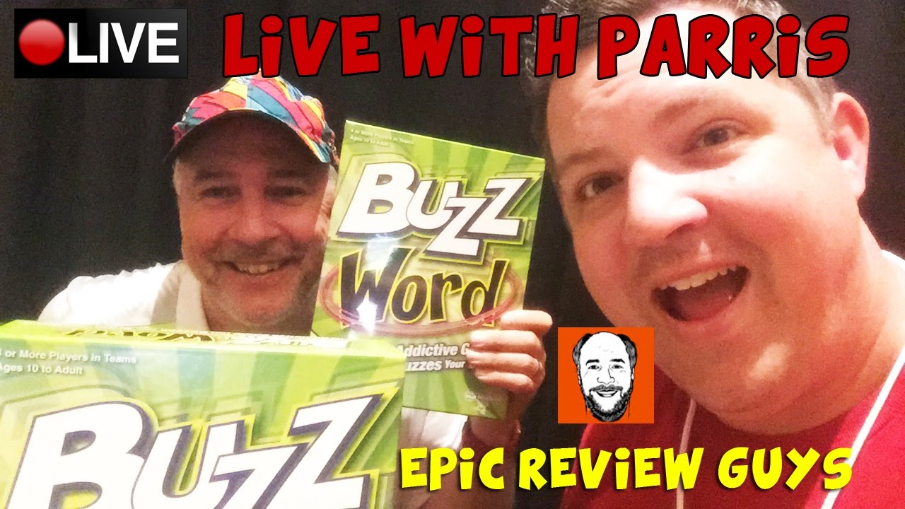 Playing Buzz Word with Parris from Epic Review Guys! YouTube